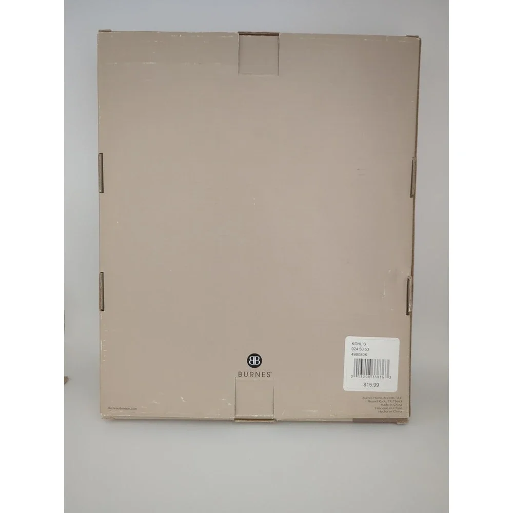 Burnes of Boston Silver 8x10 Photo Frame Modern Rectangle 498080K 122B5